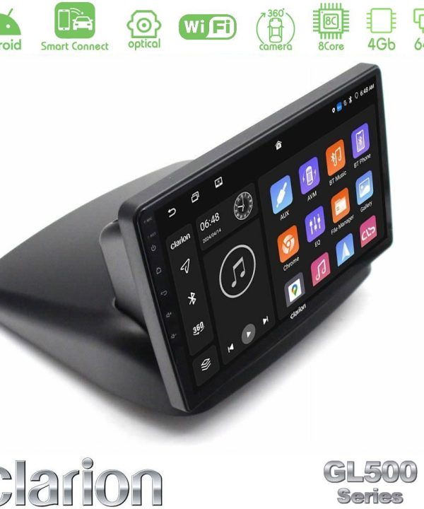 Kimpiris - Clarion GL500 Series 8Core Android ClarionOS 4+64GB  Fiat Doblo 2002-2009 Navigation Multimedia Tablet 10"