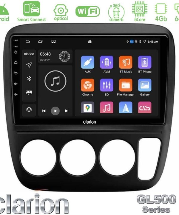 Kimpiris - Clarion GL500 Series 8Core Android ClarionOS 4+64GB  Honda CRV 1997-2001 Navigation Multimedia Tablet 9"