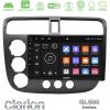 Kimpiris - Clarion GL500 Series 8Core Android ClarionOS 4+64GB Honda Civic 2001-2005 Navigation Multimedia Tablet 9"