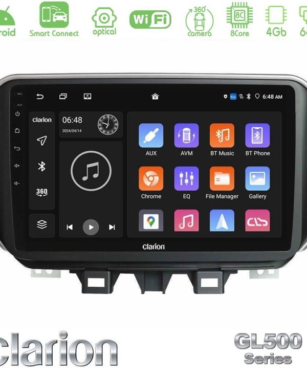 Kimpiris - Clarion GL500 Series 8Core Android ClarionOS 4+64GB  Hyundai ix35 Navigation Multimedia Tablet 10"