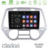 Kimpiris - Clarion GL500 Series 8Core Android ClarionOS 4+64GB Hyundai i20 2009-2012 Auto A/C Navigation Multimedia Tablet 9"