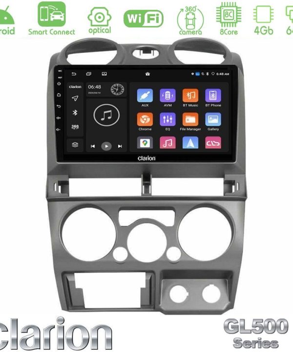 Kimpiris - Clarion GL500 Series 8Core Android ClarionOS 4+64GB  Isuzu D-Max 2007-2011 Navigation Multimedia Tablet 9"