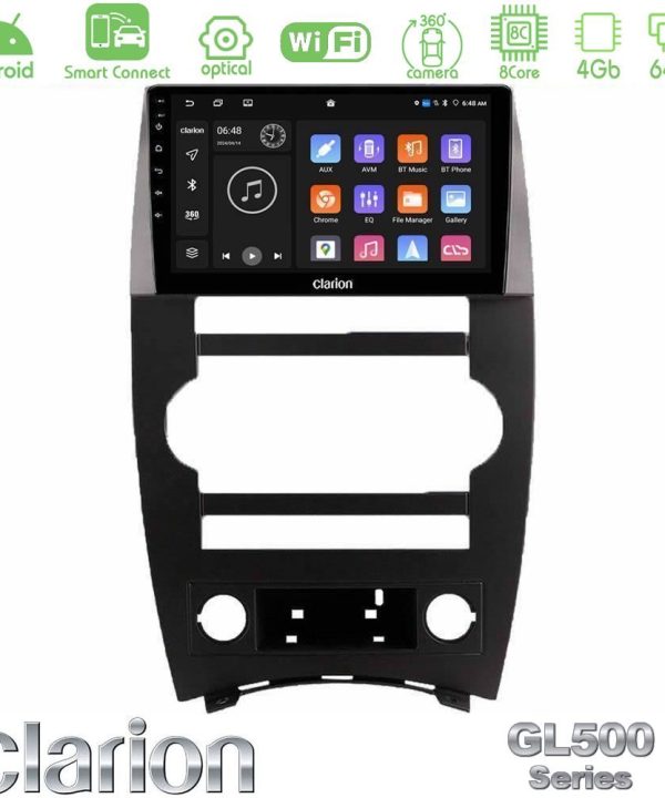Kimpiris - Clarion GL500 Series 8Core Android ClarionOS 4+64GB  Jeep Commander 2007-2008 Navigation Multimedia Tablet 9"