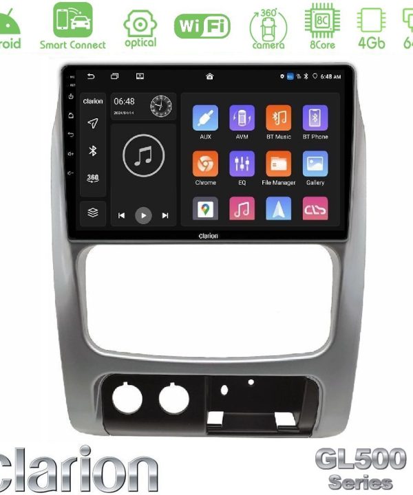 Kimpiris - Clarion GL500 Series 8Core Android ClarionOS 4+64GB Jeep Cherokee (KJ) 2002-2007 Navigation Multimedia Tablet 9″