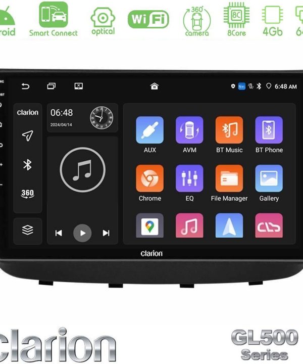 Kimpiris - Clarion GL500 Series 8Core Android ClarionOS 4+64GB  Mercedes Vito/Viano 2003-2006 Navigation Multimedia Tablet 10"
