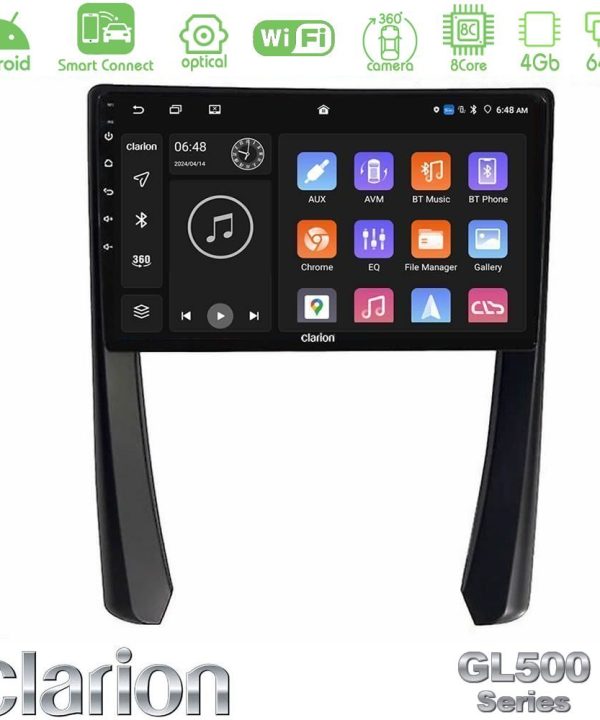 Kimpiris - Clarion GL500 Series 8Core Android ClarionOS 4+64GB  Porsche 911/Cayman/Boxster Navigation Multimedia Tablet 9"
