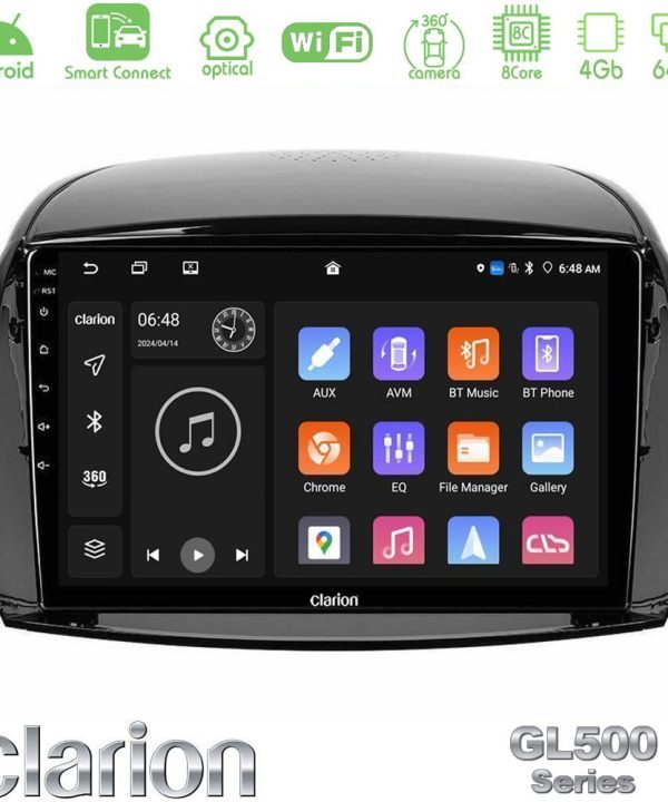 Kimpiris - Clarion GL500 Series 8Core Android ClarionOS 4+64GB  Renault Koleos 2007-2015 Navigation Multimedia Tablet 9"
