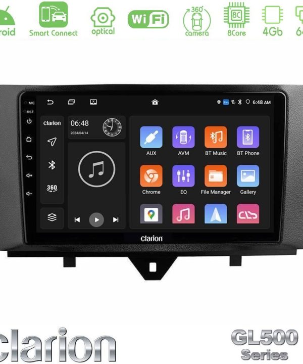 Kimpiris - Clarion GL500 Series 8Core Android ClarionOS 4+64GB  Smart 451 Facelift Navigation Multimedia Tablet 9"