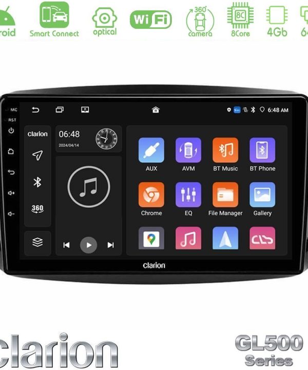 Kimpiris - Clarion GL500 Series 8Core Android ClarionOS 4+64GB  Smart 453 Navigation Multimedia Tablet 9"