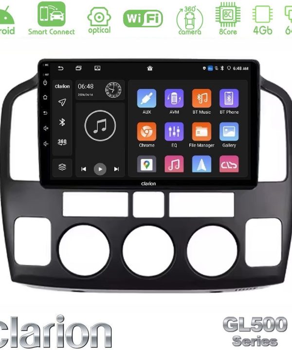 Kimpiris - Clarion GL500 Series 8Core Android ClarionOS 4+64GB Suzuki Grand Vitara 2003-2005 Navigation Multimedia Tablet 9″