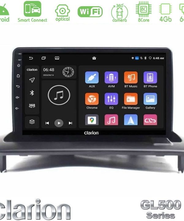 Kimpiris - Clarion GL500 Series 8Core Android ClarionOS 4+64GB Volvo S40/C30/C70 Navigation Multimedia Tablet 9"