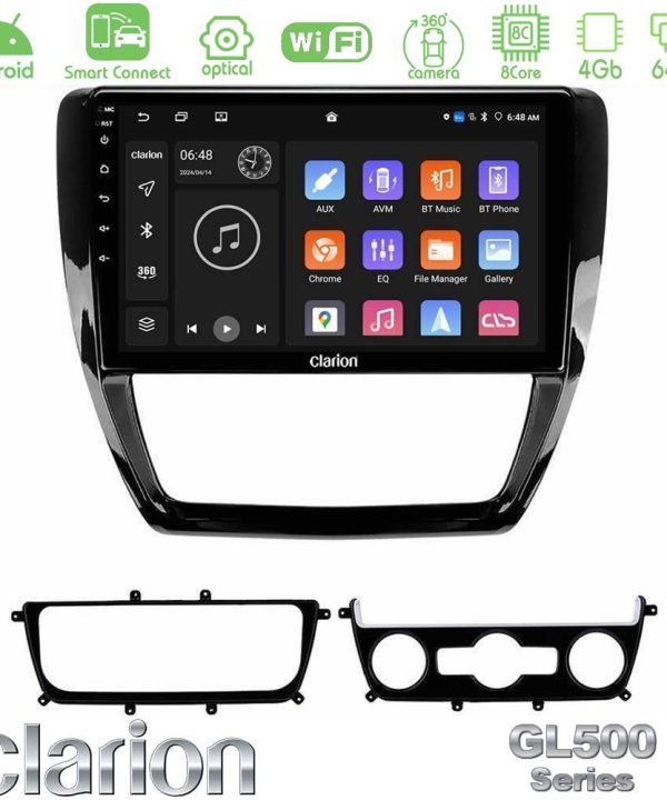 Kimpiris - Clarion GL500 Series 8Core Android ClarionOS 4+64GB  VW Jetta Navigation Multimedia Tablet 10"