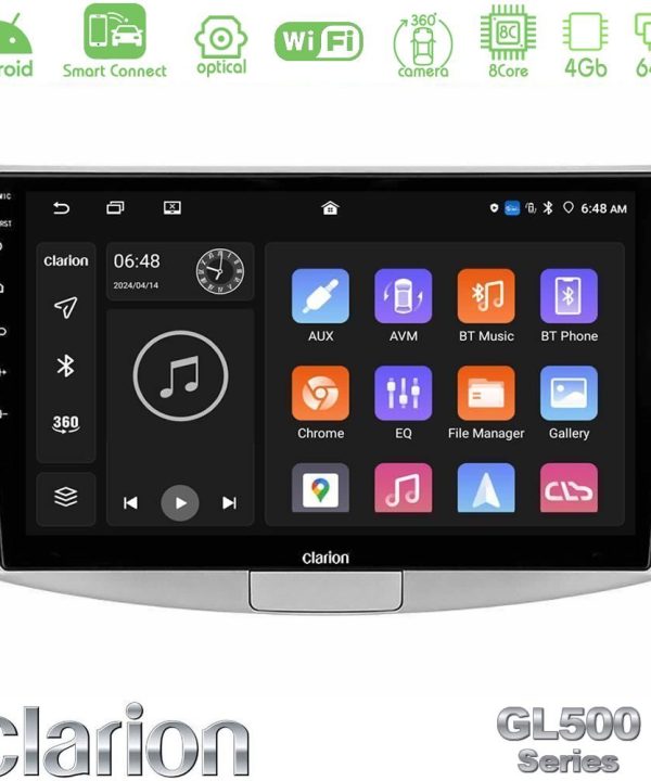 Kimpiris - Clarion GL500 Series 8Core Android ClarionOS 4+64GB  VW Passat Navigation Multimedia Tablet 10"