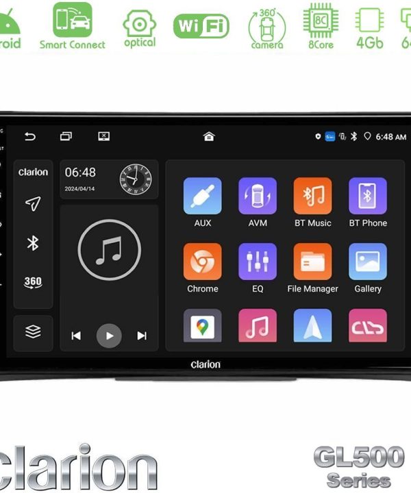 Kimpiris - Clarion GL500 Series 8Core Android ClarionOS 4+64GB  VW Transporter 2003-2015 Navigation Multimedia Tablet 9"