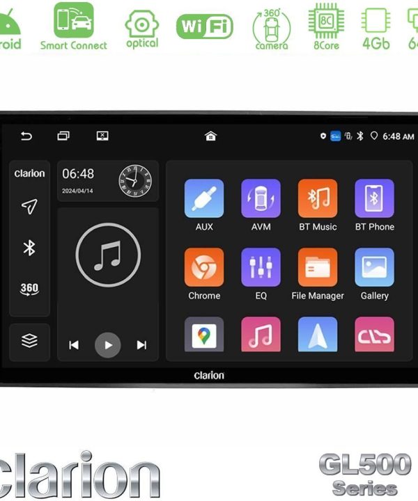 Kimpiris - Clarion GL500 Series 8Core Android ClarionOS 4+64GB  VW Passat Navigation Multimedia Tablet 9"