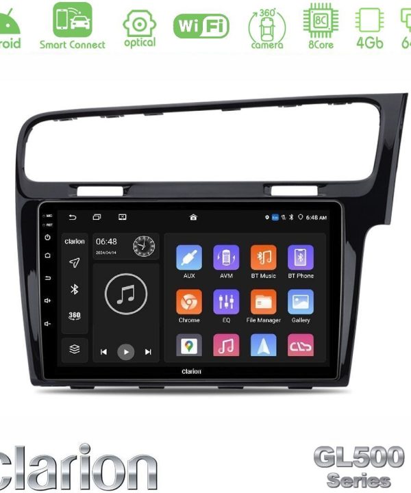 Kimpiris - Clarion GL500 Series 8Core Android ClarionOS 4+64GB  VW GOLF 7 RHD Navigation Multimedia Tablet 10"