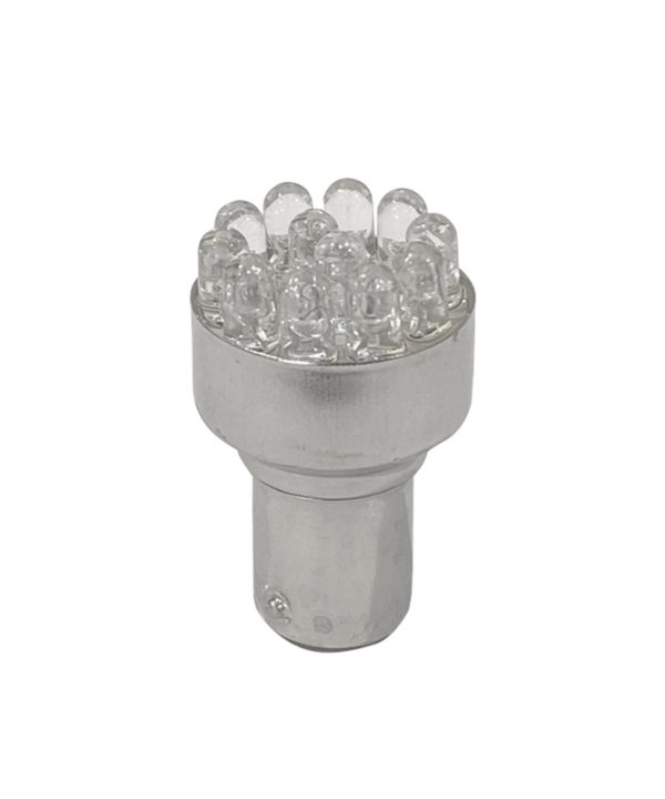 Kimpiris - Λάμπα Led S25 P21/5W  BAY15D 12 Led Διπολική 12volt Λευκή Type-R TR-9605W 1 Τεμάχιο