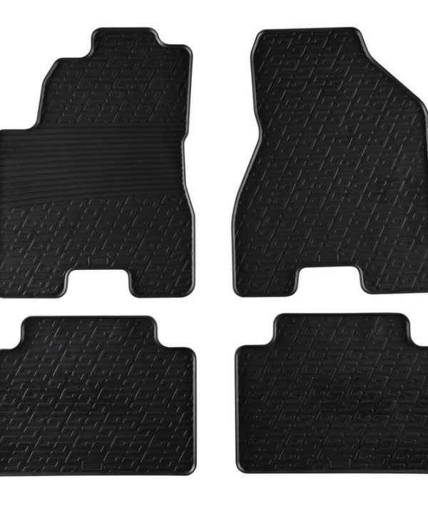 Kimpiris - Πατάκια Αυτοκινήτου Gledring 0193 Hyundai Tucson 2004-2009 / Kia Sportage 2004-2010 Μαύρο 4 Τεμάχια