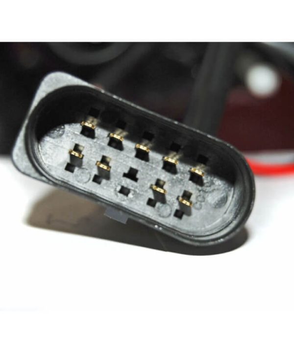Alternative view of Μπροστινά Φανάρια Set Για Audi TT 8N 98-05 DRL Μαύρα H7/H1/H7 Με Μοτέρ Sonar