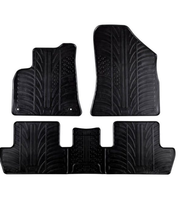 Kimpiris - Πατάκια Αυτοκινήτου Gledring 0154 Renault 3008 2009-2016 / 5008 2009-2017 Μαύρο 4 Τεμάχια