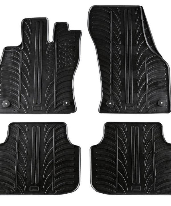 Kimpiris - Πατάκια Αυτοκινήτου Gledring 0338 Skoda Octavia III 2013 Limousine / Estate Χειροκίνητο Μαύρο 4 Τεμάχια