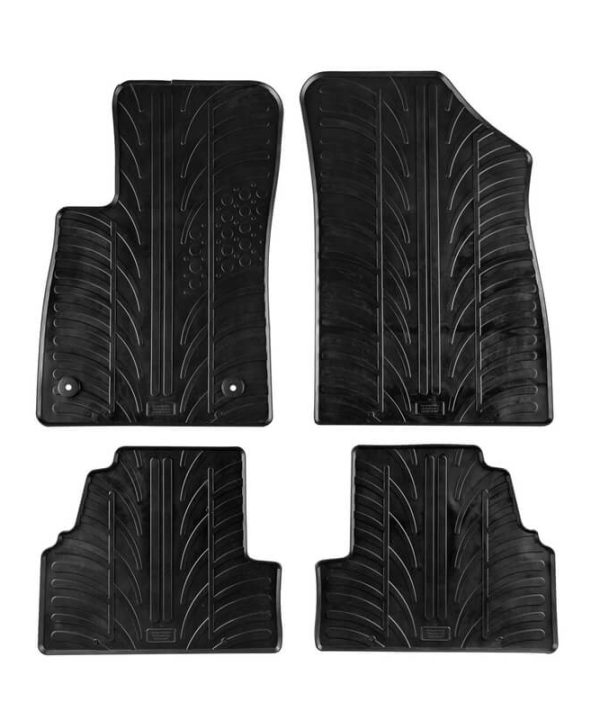 Kimpiris - Πατάκια Αυτοκινήτου Gledring 0089 Opel Mokka 4x4 2012-2019 / Chevrolet Trax 2012- Μαύρο 4 Τεμάχια