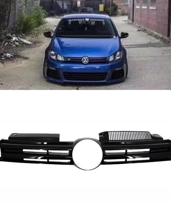 Kimpiris - Μάσκα Για Vw Golf VI (6) 08-11 R20 Look Μαύρη 1 Τεμάχιο