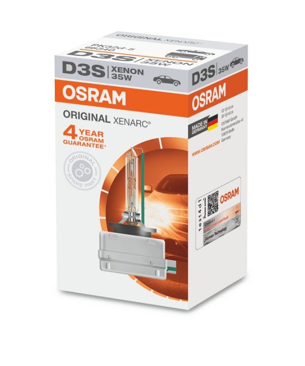 Alternative view of Λάμπα HID Xenon D3S 4300k 42Volt 35Watt Original Xenarc Osram 66340 1 Τεμάχιο