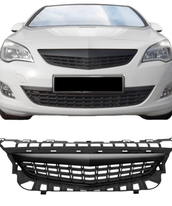 Kimpiris - Μάσκα Για Opel Astra J 5D 09-12 Κυψελωτή Χωρίς Σήμα Μαύρη 1 Τεμάχιο