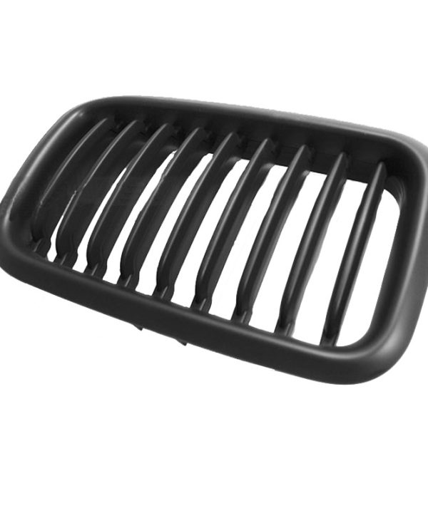 Alternative view of Καρδιές Μάσκας Για Bmw 3 E36 90-96 Μαύρο Ματ Με 9 Γραμμές 2 Τεμάχια