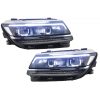 Μπροστινά Φανάρια Set Για Vw Tiguan II mk2 16+ DRL Led Matrix & Led Signal Dynamic R-Line Look H7/H7 Με Μοτέρ Carner - Image 2