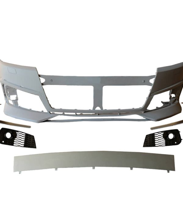Alternative view of Μπροστινός Προφυλακτήρας Για Audi Q7 4M 15+ RSQ7 Look