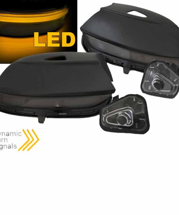 Kimpiris - Φλας Καθρέπτη Για Vw Scirocco 08-14 / Passat B7 10-14 / Passat CC 08-14 / Jetta 6 11-14 / Beetle 11-14 / Eos 11-15 Dynamic Φιμέ 2 Τεμάχια