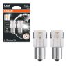 Kimpiris - Λάμπες Led Για Φλας P21W BA15S Πορτοκαλί 12volt 1.3 watt Osram 7506DYP-02B 2 Τεμάχια