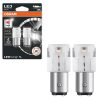 Kimpiris - Λάμπες Led P21/5W Διπολικές BAY15D 12volt 1.7 watt Κόκκινες Osram 7528DRP-02B 2 Τεμάχια