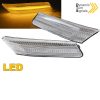 Kimpiris - Πλαϊνά Φλας Φτερού Για Porsche 911 997 04-09 / Boxster 987 05-08 / Cayman 987C 05-08 Led Dynamic Άσπρα 2 Τεμάχια