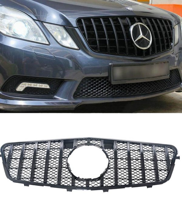 Kimpiris - Μάσκα Για Mercedes-Benz E-Class W212 09-13 GT Amg Panamericana Look Γυαλιστερή Μαύρη 1 Τεμάχιο