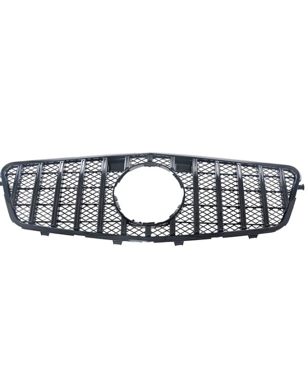 Alternative view of Μάσκα Για Mercedes-Benz E-Class W212 09-13 GT Amg Panamericana Look Γυαλιστερή Μαύρη 1 Τεμάχιο