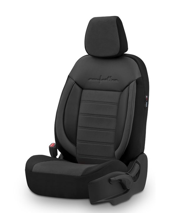 Alternative view of Καλύμματα Αυτοκινήτου Otom Comfortline Design Universal Sued / Rachel / Δερματίνη Σετ Εμπρός / Πίσω 11 Τεμαχίων Μαύρο CMF-209