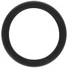 Kimpiris - Κάλυμμα Tιμονιού ''Black Silicone'' Μαύρο OneSize Universal 34-50cm
