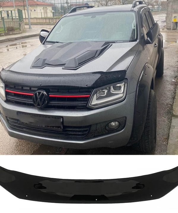 Kimpiris - Ανεμοθραύστης / Αντιανεμικό Καπό Για VW Amarok 2010+ Μαύρο Χρώμα