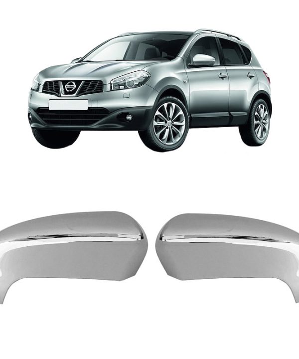 Kimpiris - Καπάκια Καθρεφτών Για Nissan Qashqai 2008-2013 Χρωμίου 2 Τεμάχια
