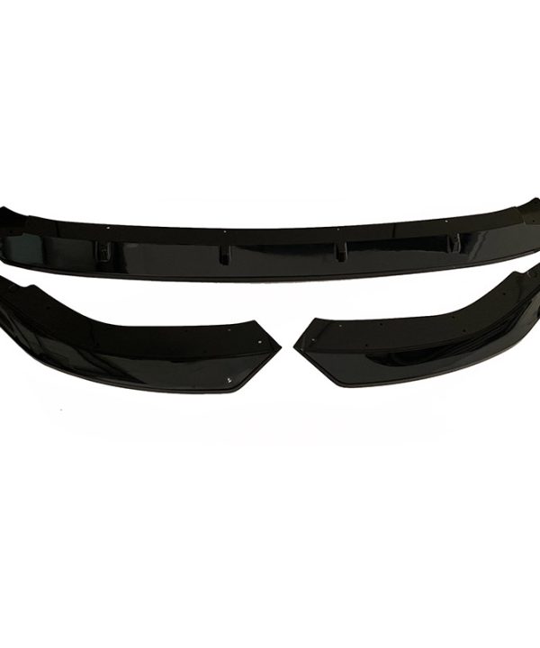 Alternative view of Μπροστινό Spoiler Για VW Golf VIII (8) 21+ Standard Έκδοση Μαύρο Χρώμα Από Abs Πλαστικό 3 Τεμάχια