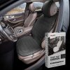 Kimpiris - Πλατοκάθισμα Αυτοκινήτου Otom "Premium Linen" Από Λινό Ύφασμα Μαύρο CFLN-101 1 Τεμάχιο