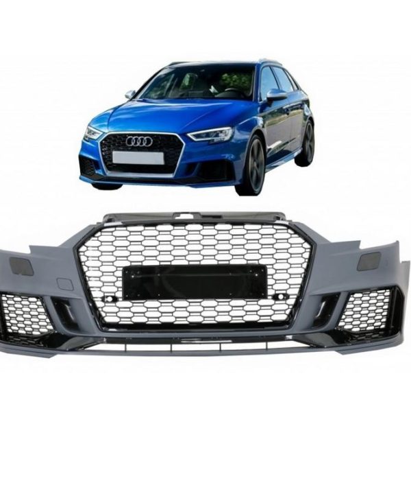 Kimpiris - Μπροστινός Προφυλακτήρας Για Audi A3 8V 16-18 Hatchback / Sportback Facelift RS3 Look