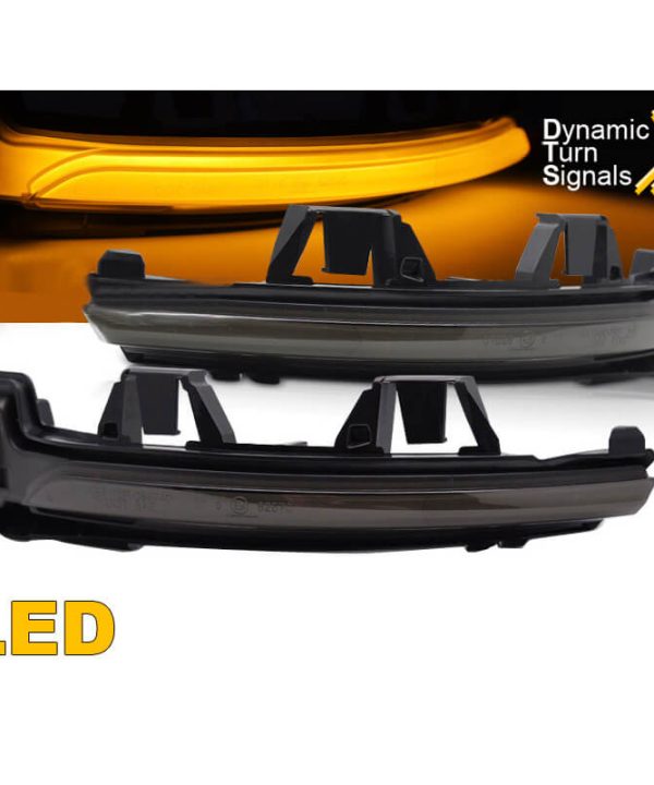 Kimpiris - Φλας Καθρέπτη Για Volvo S90 V90 V60 XC40 Smoke Dynamic Led 2 Τεμάχια
