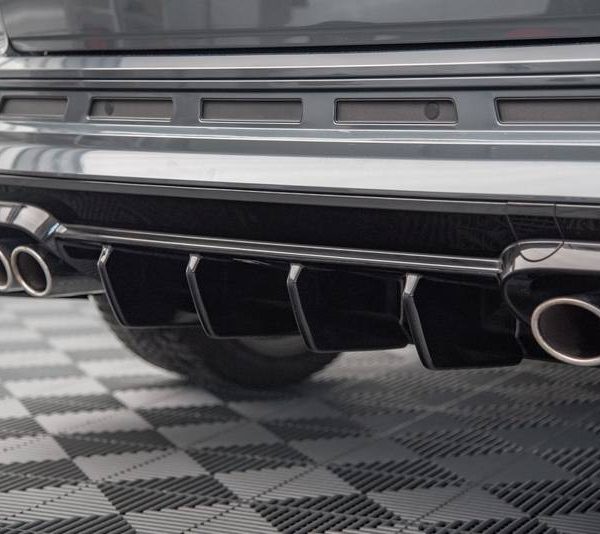 Alternative view of Diffuser Πίσω Προφυλακτήρα Για Cupra Ateca SUV 2018-2019 Μαύρο Γυαλιστερό
