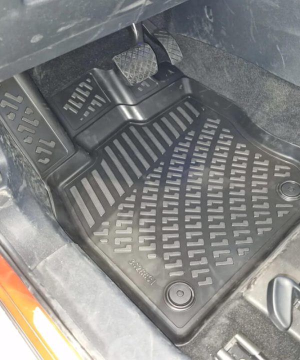 Alternative view of Πατάκια Σκαφάκια 3D Από Λάστιχο TPE Για VW Tiguan 2024- Rizline 4 Τεμάχια Μαύρα
