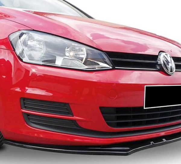 Alternative view of Μπροστινό Spoiler Για VW Golf VII (7) 12-17 Race Glossy Black Standard Έκδοση