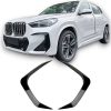 Kimpiris - Μπροστινά Spoiler Flaps Για Bmw X1 U11 2022+ M-Packet Γυαλιστερό Μαύρο 2 Τεμάχια